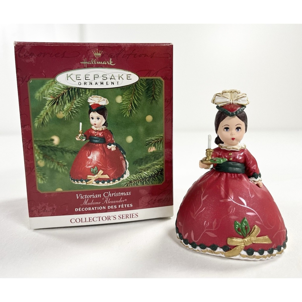 2001 Hallmark Keepsake Ornament Victorian Christmas‎ Madame Alexander #6 Series